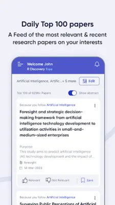 R Discovery Academic Research android App screenshot 21